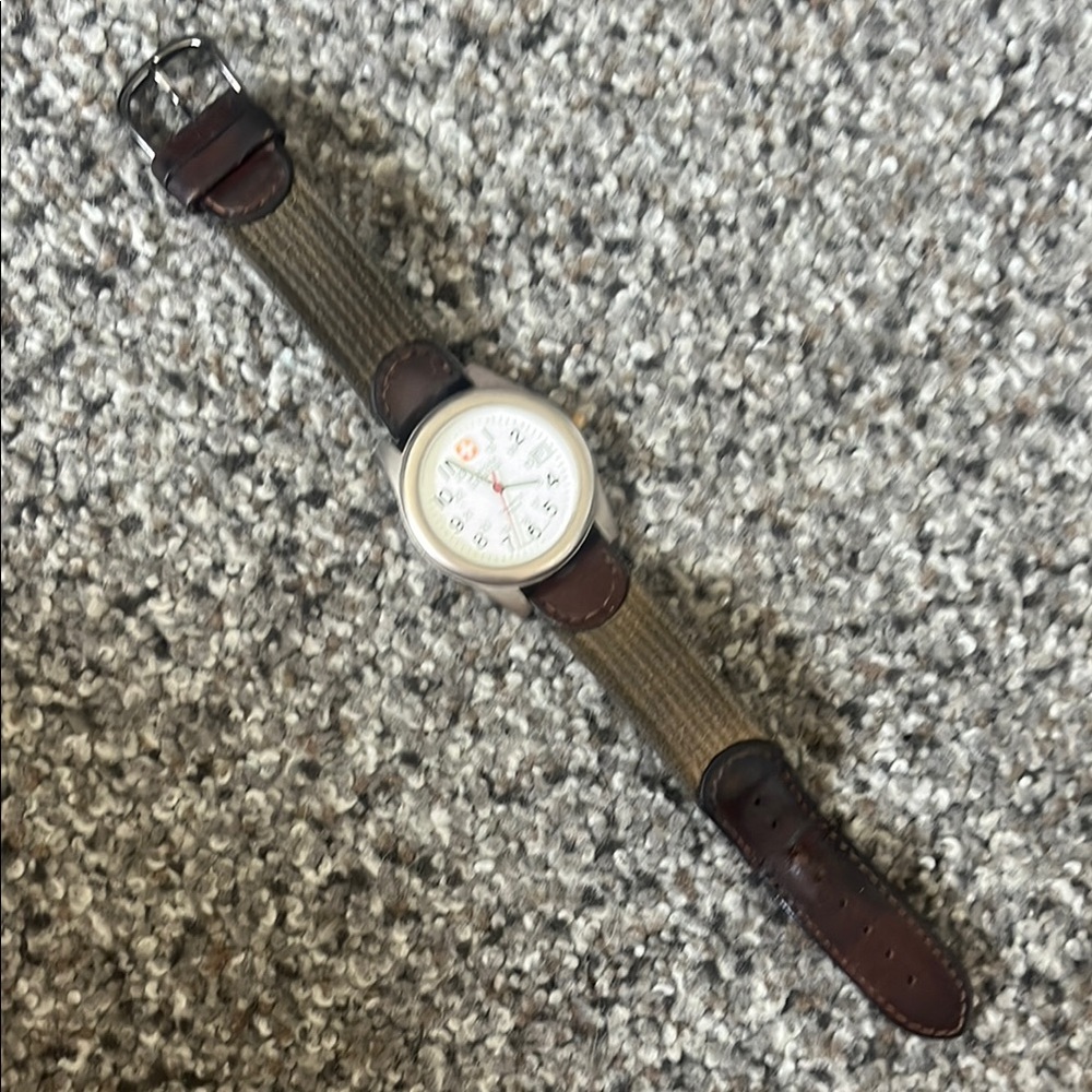 Wenger Men's Watch with Brown and Silver Accents